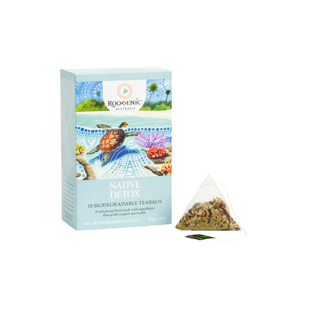 Roogenic Australia Native Detox 18 Tea Bags