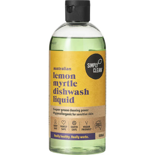 Simply Clean Dishwash Liquid Lemon Myrtle 500ml product image