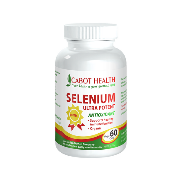 Cabot Health Selenium Ultra Potent 60 Capsules