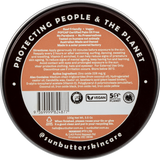 SunButter Skincare Tinted SPF50 Reef Safe Sunscreen 100g back label