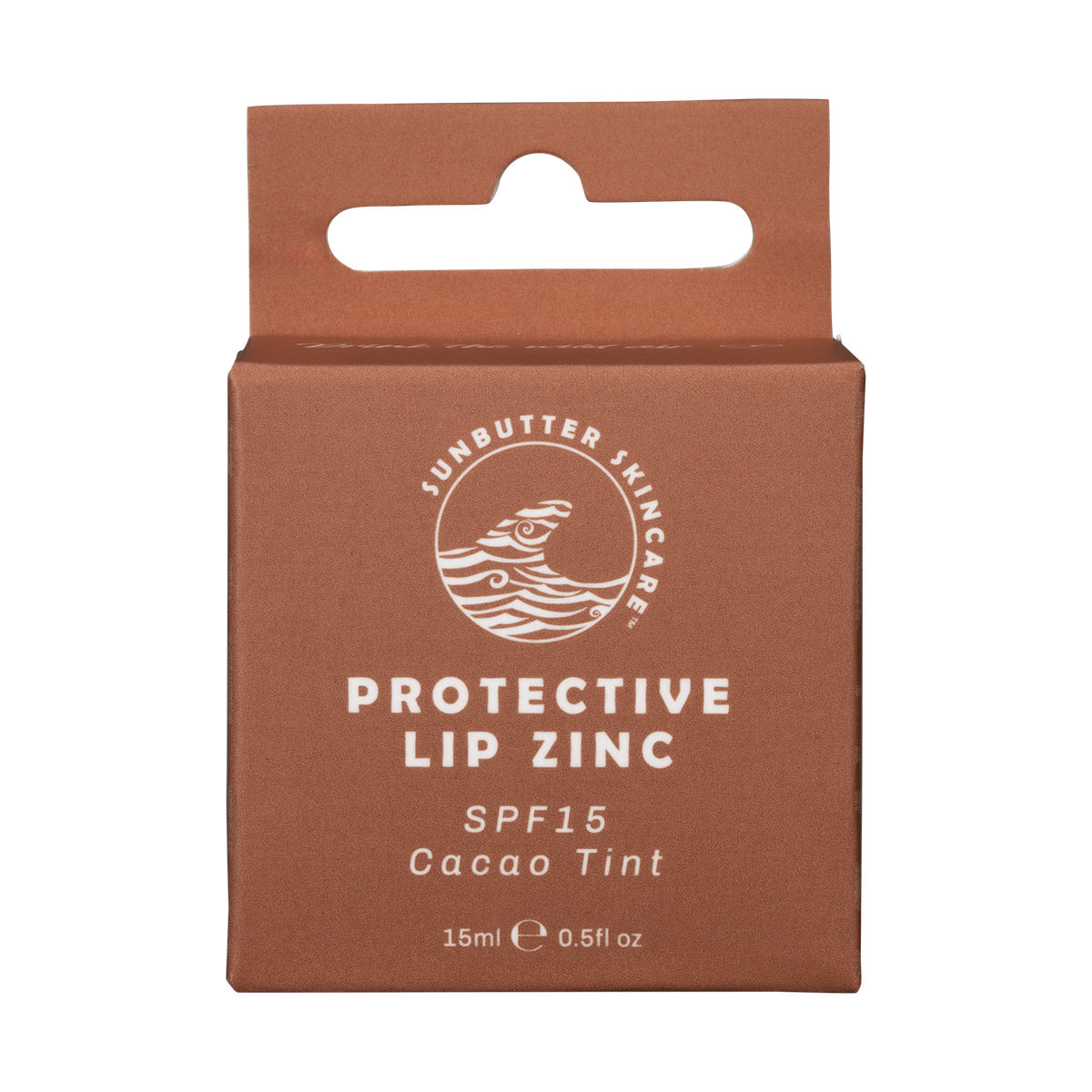 SunButter Skincare SPF15 Cacao Lip Zinc 15ml