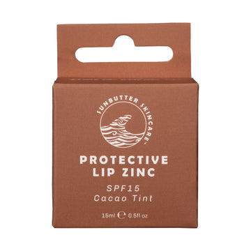 SunButter Skincare SPF15 Cacao Lip Zinc 15ml