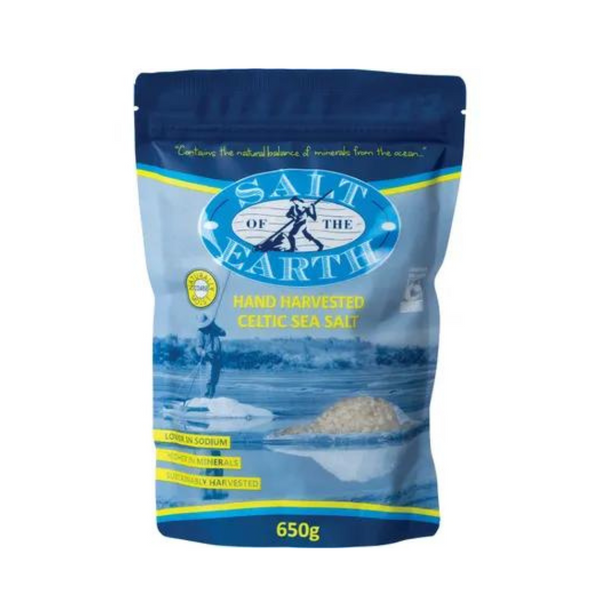 Salt of the Earth Celtic Sea Salt Coarse 650g