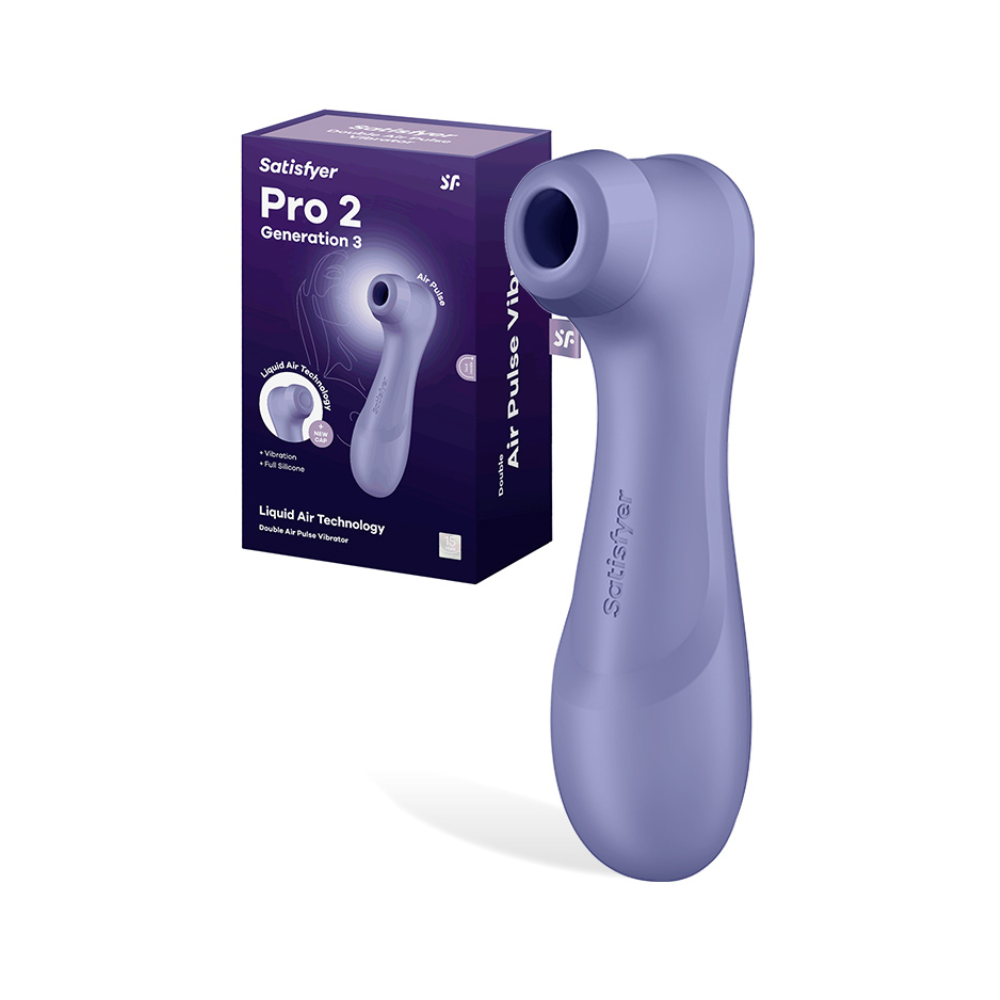Satisfyer Pro 2 Gen 3 6.25" Vibrating Liquid Air Pulse Clitoral Stimulator