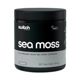 Switch Nutrition Sea Moss 10:1 Organic Irish Sea Moss Capsules 60 Caps