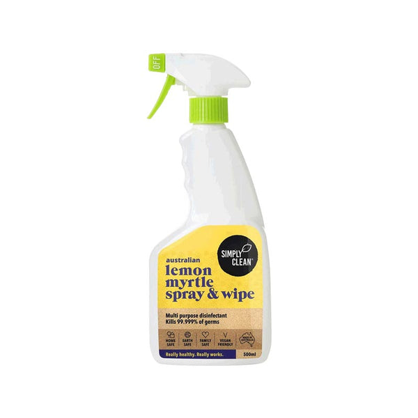 Simply Clean Lemon Myrtle Spray & Wipe 500ml