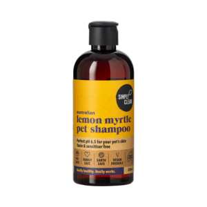 Simply Clean Pet Shampoo Lemon Myrtle 250ml