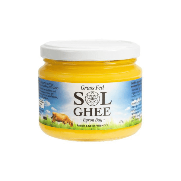 Sol Organics Grass Fed Ghee 275g