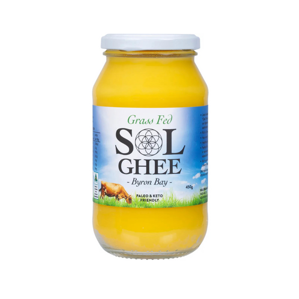 Sol Organics Grass Fed Ghee 450g