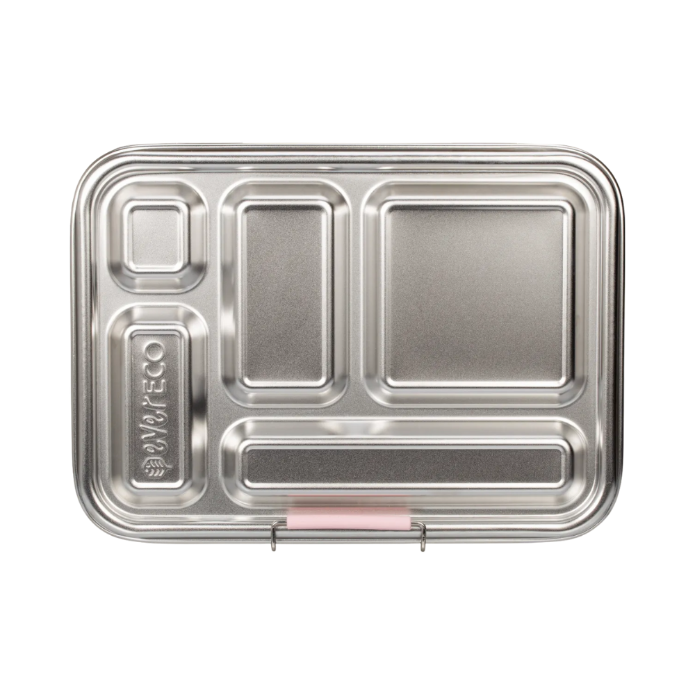 Ever Eco Stainless Steel 5 Compartment Bento Lunch Box Cove