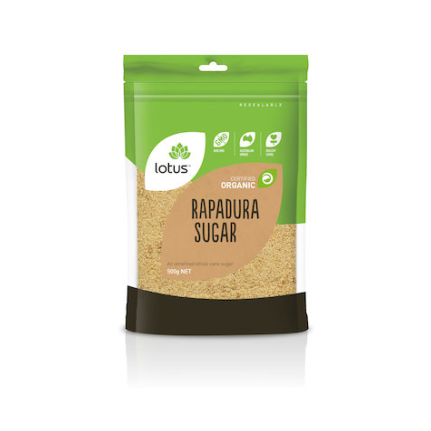 Lotus Organic Rapadura Sugar 500g product image