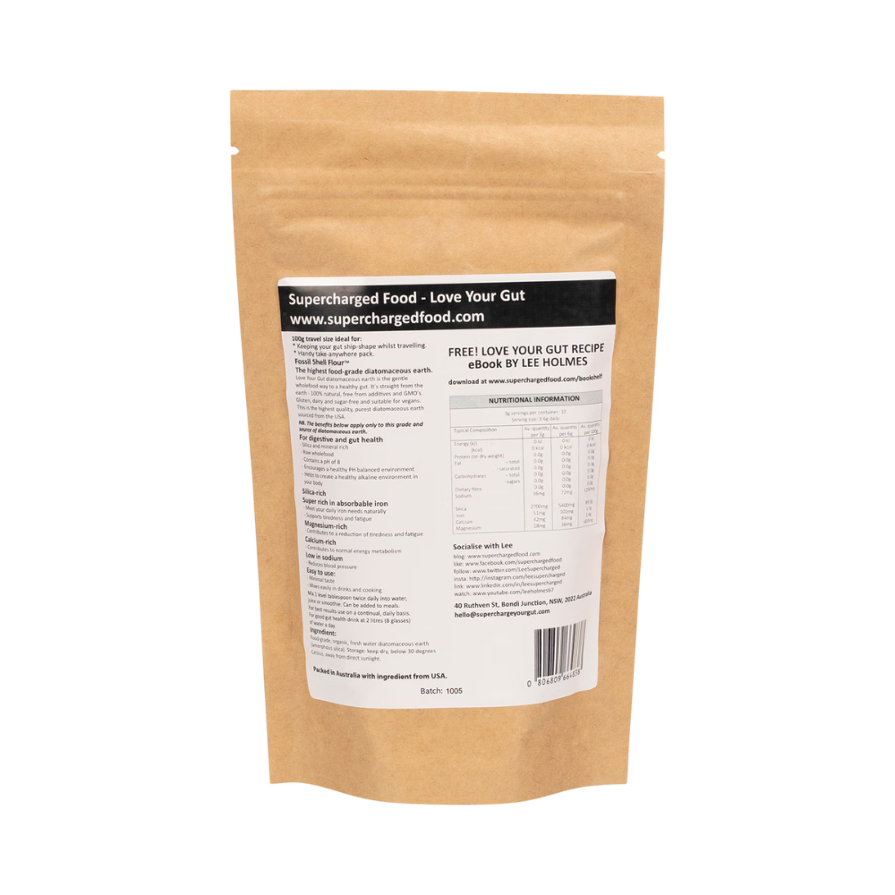 Supercharged Food Love Your Gut Powder Diatomaceous Earth