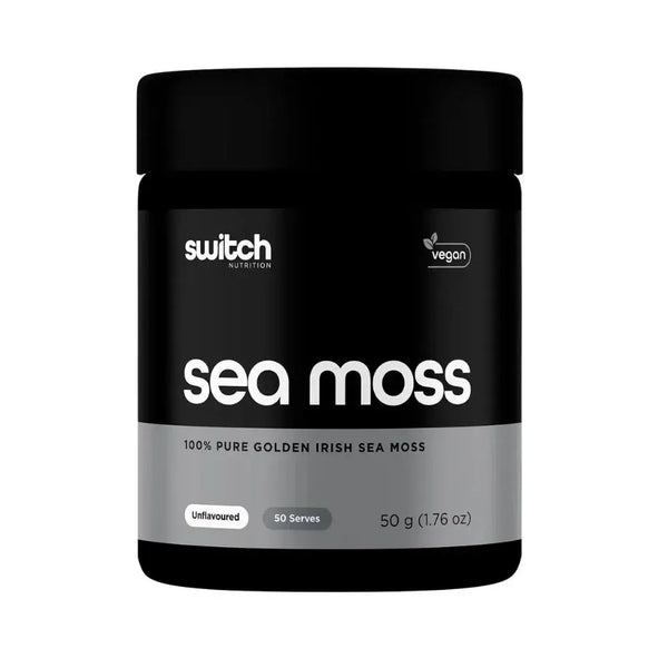 Switch Nutrition Sea Moss 100% Pure Golden Irish Sea Moss 50g