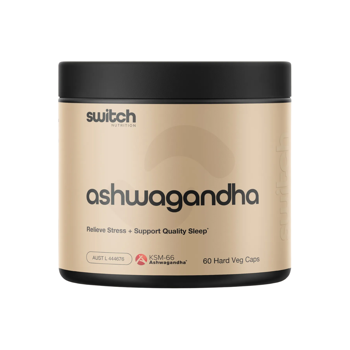Switch Nutrition KSM-66 Ashwagandha 60 Caps