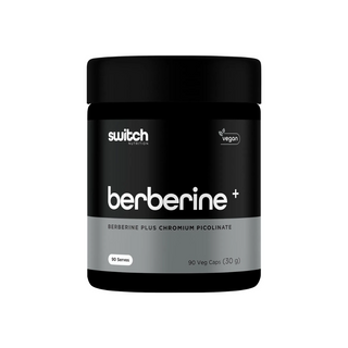 Switch Nutrition Berberine+ Plus Chromium Picolinate 90 Caps