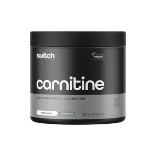 Switch Nutrition Carnitine 100% Pure Acetyl L-Carnitine Unflavoured 100g