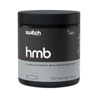 Switch Nutrition HMB Ca-Beta-Hydroxy Beta-Methylbutyrate 120 Caps