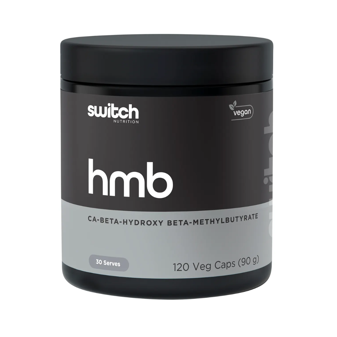 Switch Nutrition HMB Ca-Beta-Hydroxy Beta-Methylbutyrate 120 Caps