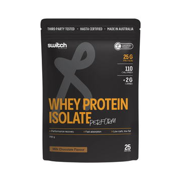 Switch Nutrition Perform Hasta Whey Protein Isolate Chocolate Milk 750g