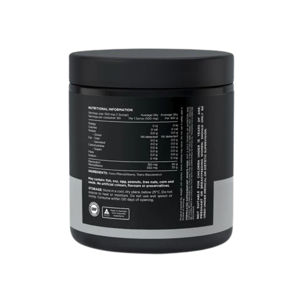 Switch Nutrition Resveratrol + Pterostilbene Unflavoured 30g