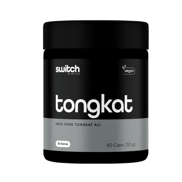 Switch Nutrition Tongkat Ali 100% Pure Tongkat Ali 60 Caps