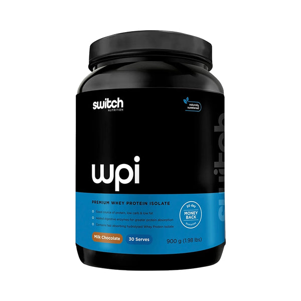 Switch Nutrition WPI Premium Whey Protein Isolate Milk Chocolate 900g