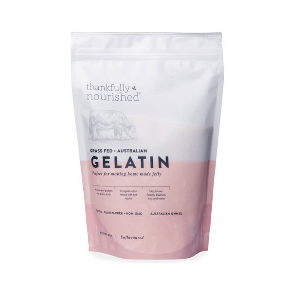 Thankfully Nourished Gelatin Australian Grass Fed 400g