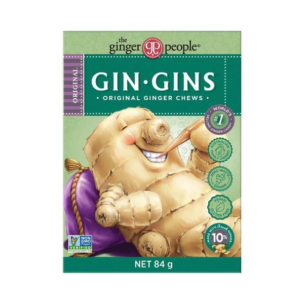 The Ginger People Gin Gins Original Ginger Chews 84g