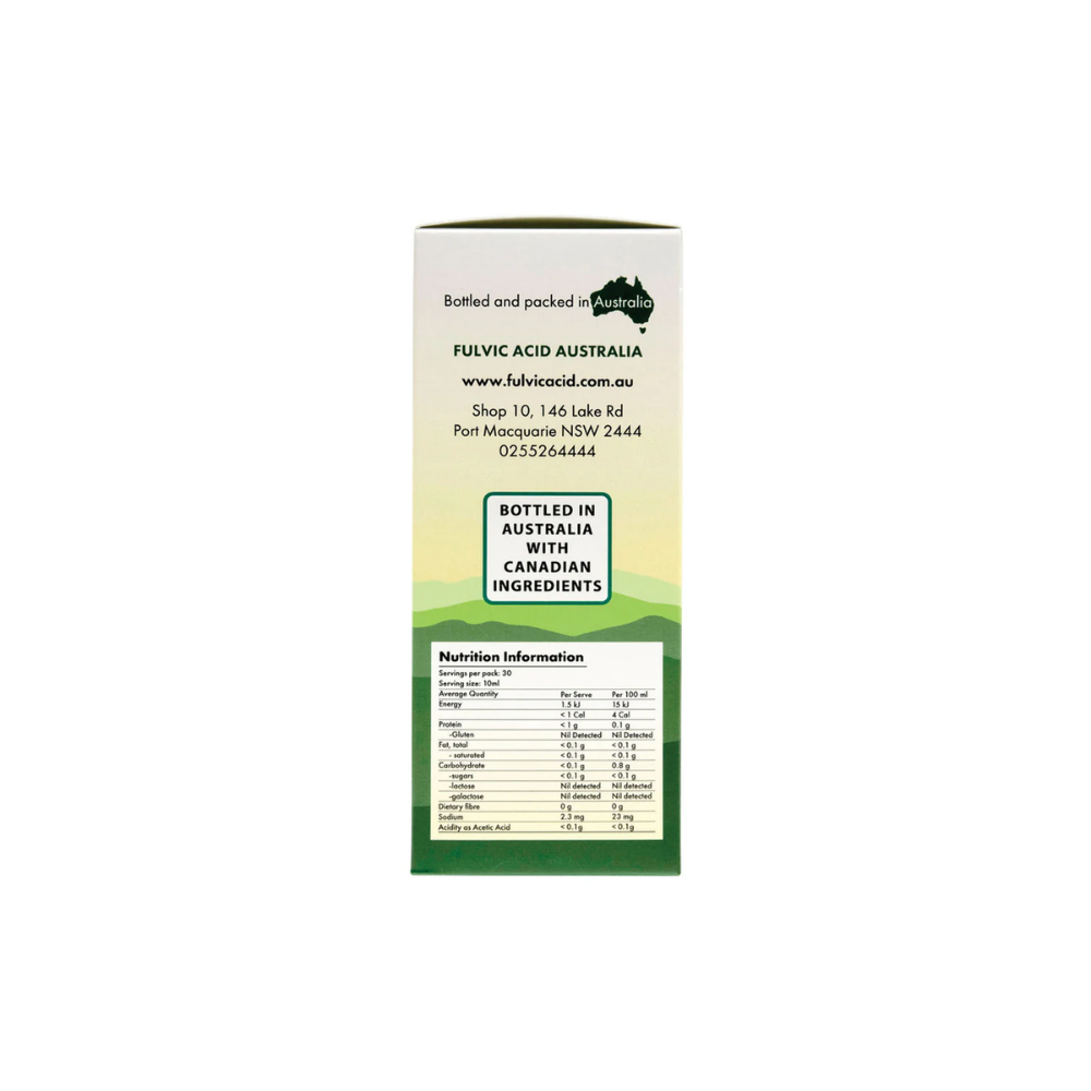 The Natural Edge Fulvic Multi Minerals Trace Elements 300ml