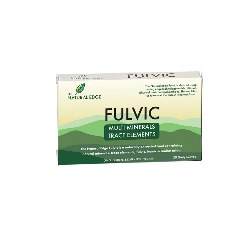 The Natural Edge Fulvic Multi Minerals Trace Elements 30 Capsules