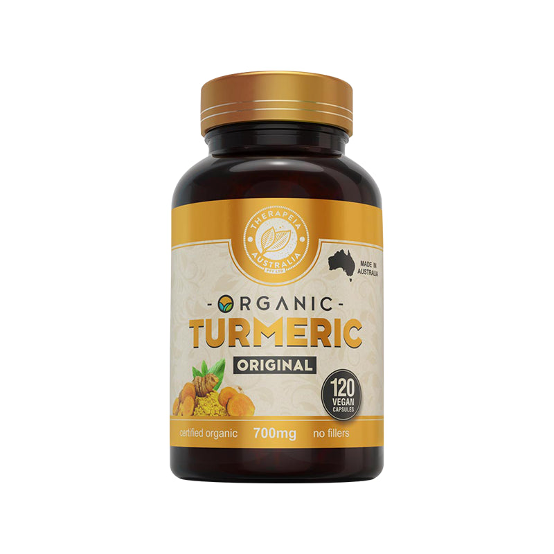 Therapeia Australia Organic Turmeric Original 120 Capsules product image