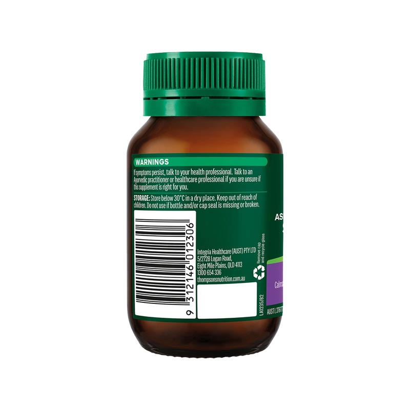 Thompson's Ashwagandha Complex Stress + Focus 60 Tablets