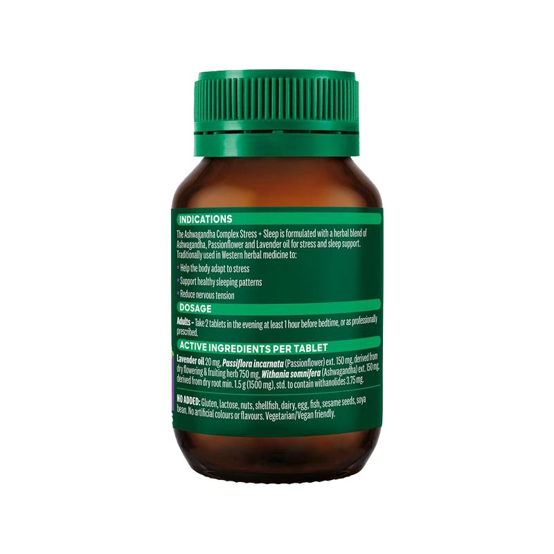 Thompson's Ashwagandha Complex Stress + Sleep 60 Tablets