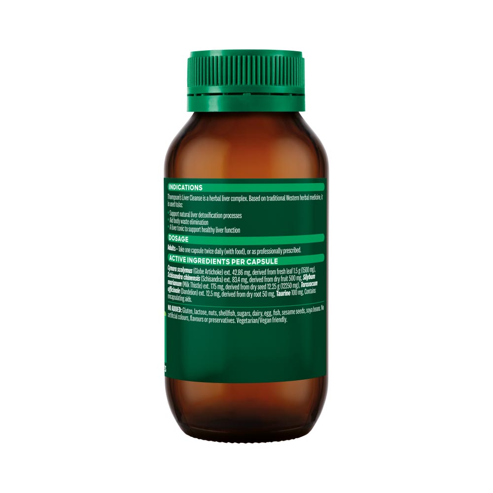 Thompson's Liver Cleanse 120 Capsules