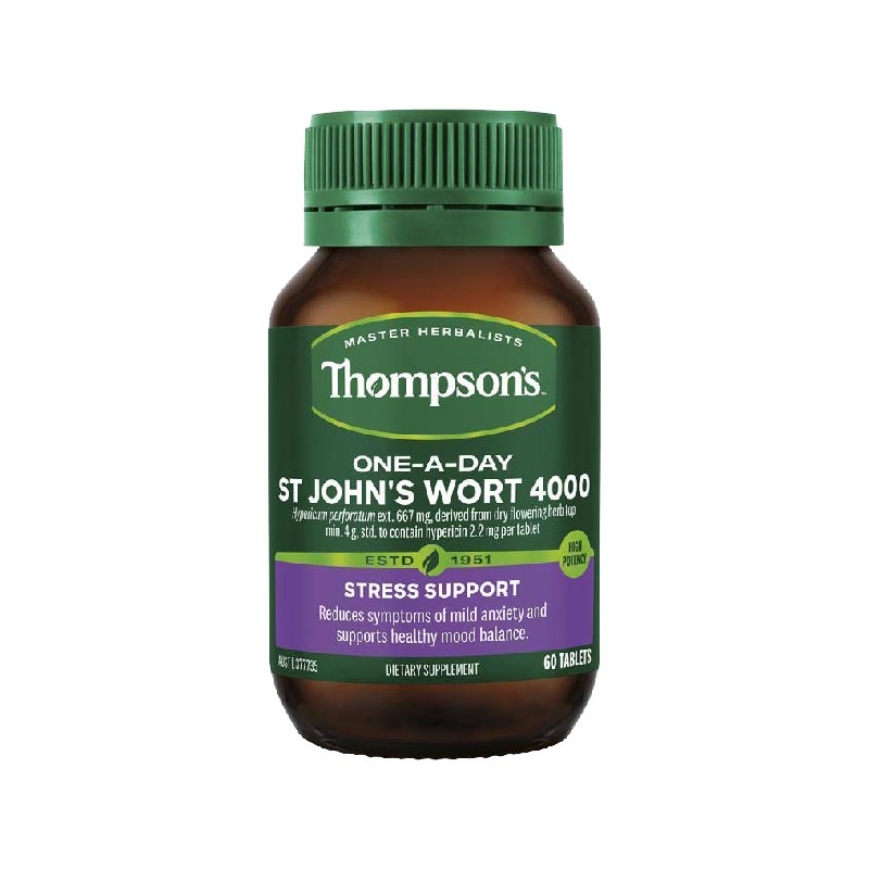Thompson's One-a-day St John's Wort 4000mg 60 Tablets