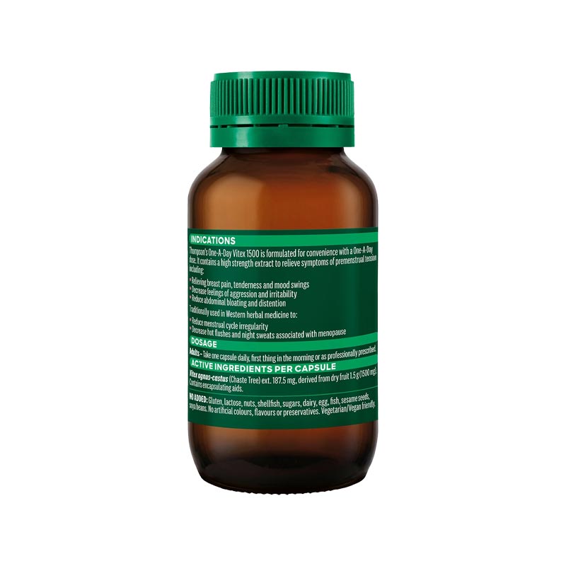 Thompson's One-A-Day Vitex 1500mg 60 Capsules