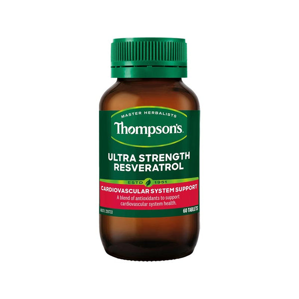 Thompson's Ultra Strength Resveratrol 60 Tablets