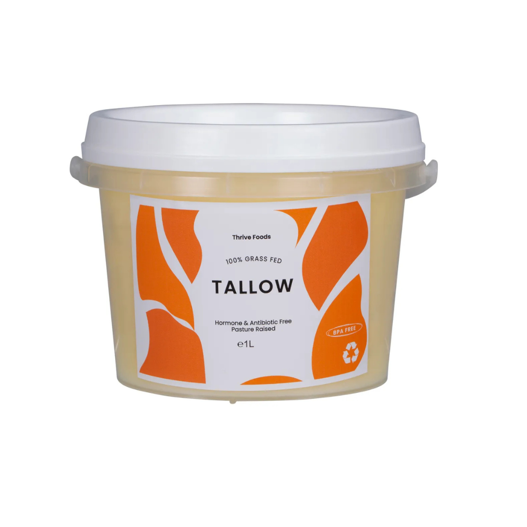 Thrive Tallow 100% Grass Fed Tallow 1L