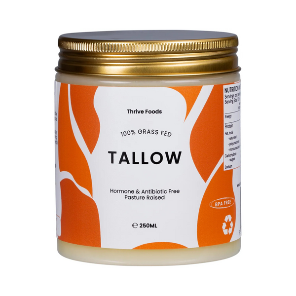 Thrive Tallow 100% Grass Fed Tallow 250ml