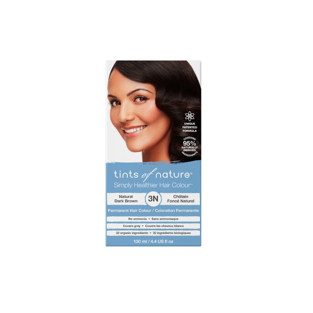Tints of Nature 3N Natural Dark Brown Permanent Hair Colour 130ml