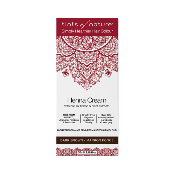 Tints of Nature Henna Cream Dark Brown 70ml