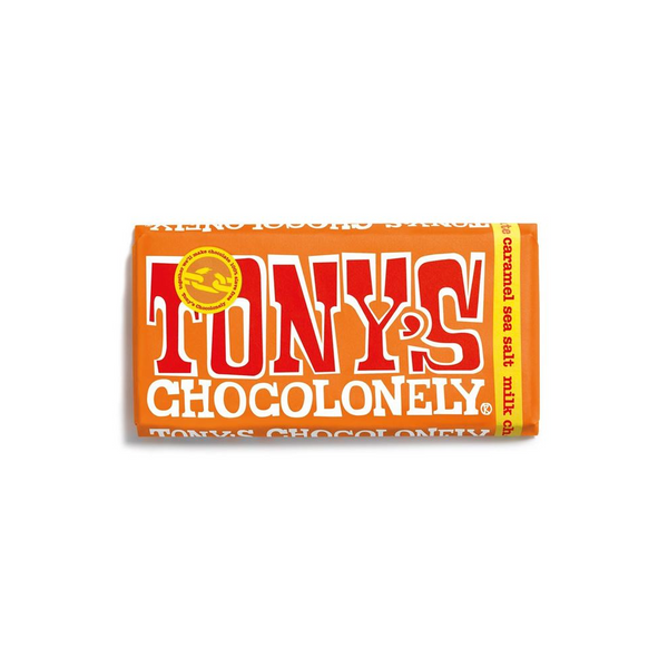 Tony's Chocolonely Caramel Sea Salt Milk Chocolate 180g