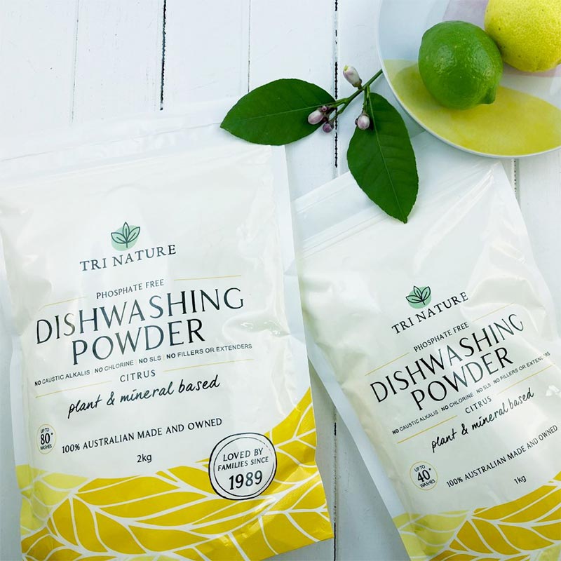 Tri Nature Citrus Dishwashing Powder Bucket 2kg additional product image 3