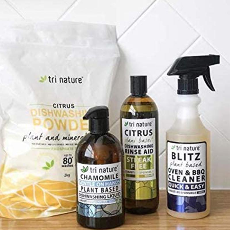 Tri Nature Citrus Dishwashing Powder Soft Pack 2kg additional product image 4