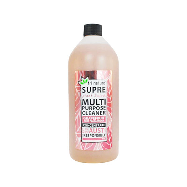 Tri Nature Supre Multi Purpose Cleaner Grapefruit & Palmarosa Concentrate 1L