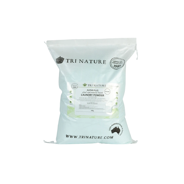 Tri Nature Alpha Plus Laundry Powder Original Bulk 10kg
