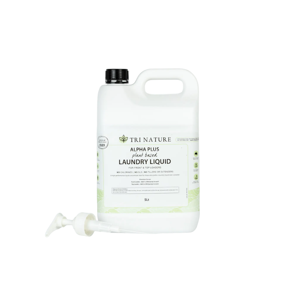Tri Nature Alpha Plus Laundry Liquid Bulk with pump 5L