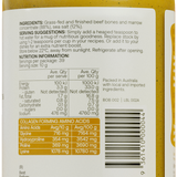 Best of the Bone Bone Broth Beef Concentrate Organic Turmeric Ginger Black Pepper 390g gallery image 4