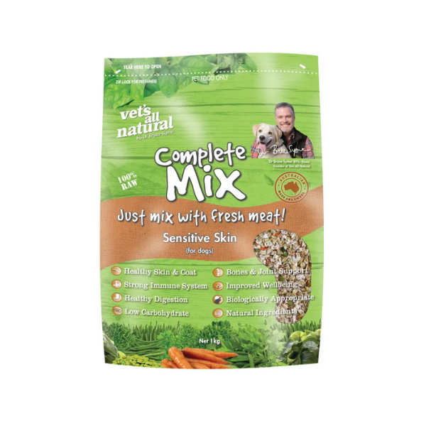 Vets All Natural Complete Mix Dry Dog Food Sensitive Skin