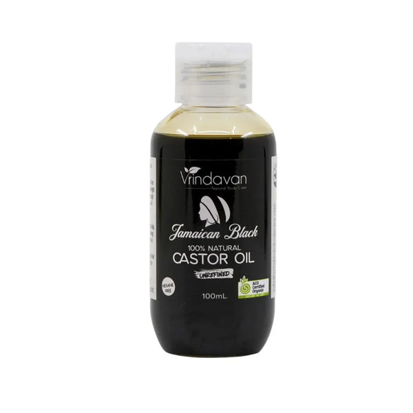 Vrindavan Jamaican Black Castor Oil Unrefined 100ml